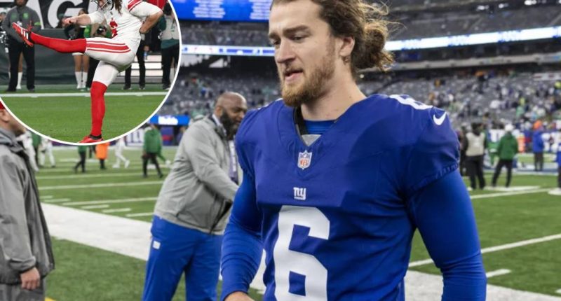 Giants re-sign punter Jamie Gillan to three-year, $10 million contract