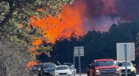 Governor gives update as wildfires rip through billionaires' enclave