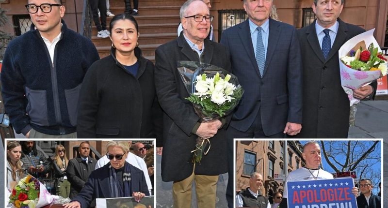 Grieving families join Andrew Cuomo mayoral foes to mark COVID debacle