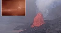 Hawaii's Kilauea volcano wows with lava fountains during latest eruptive episode