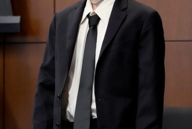 Robert Crimo III in court.