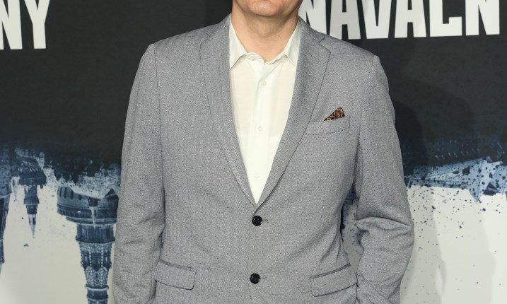 Christo Grozev at the Navalny film premiere.