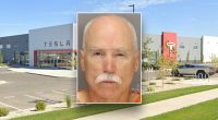 Idaho man hits pro-Tesla demonstrator with car after he exited his truck that had Trump flags: police