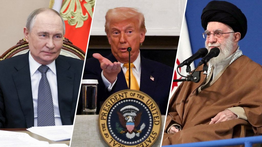 Iran's Khamenei warns of 'strong blow' as Trump threatens to drop bombs, Putin silent on US ire