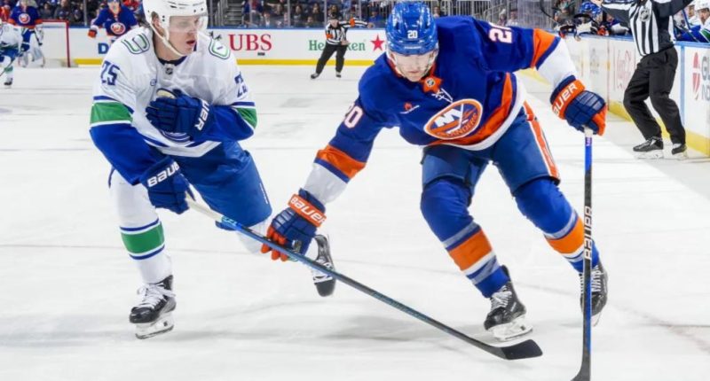 Islanders' Hudson Fasching still seeking elusive first goal of season