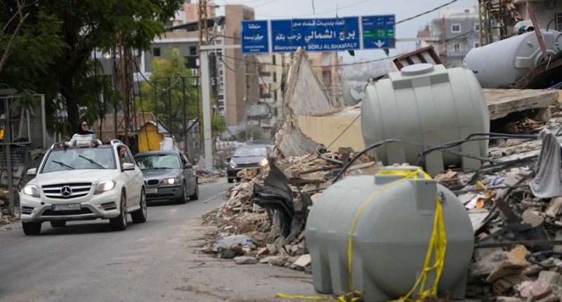 Israel launches retaliatory strikes at Lebanon amid shaky ceasefire with Hezbollah
