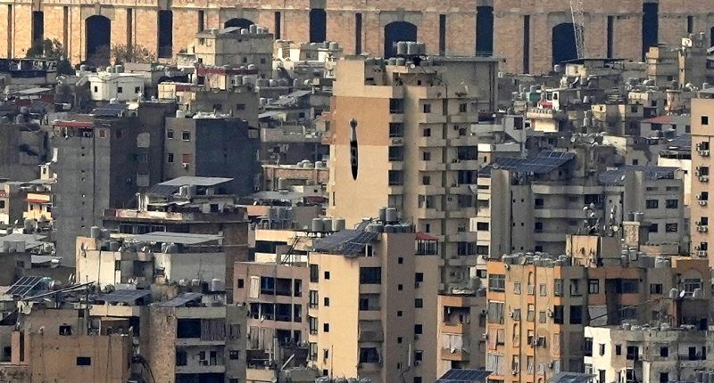 Israel strikes Beirut for the first time since a ceasefire ended the latest Israel-Hezbollah war