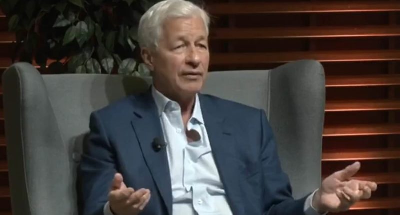 JP Morgan CEO obliterates crowd asking why they can't work from home