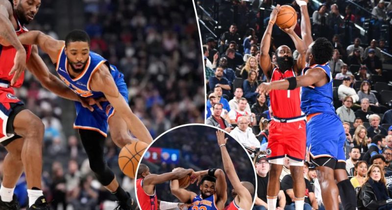 Jalen Brunson-less Knicks fade in final minutes in loss to Clippers