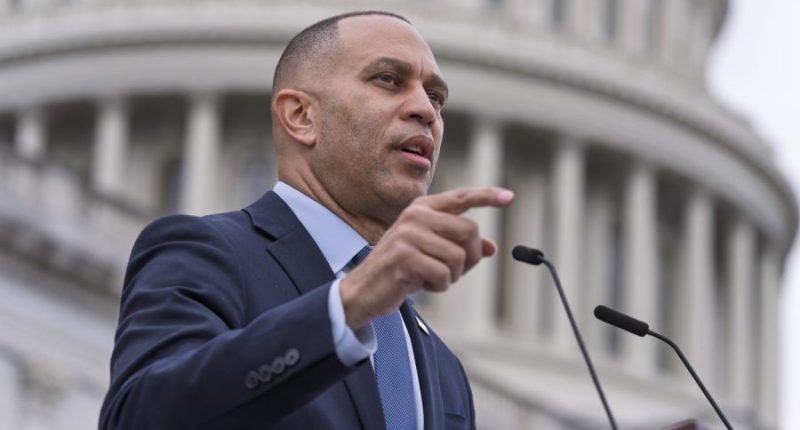 Jeffries: It's important to have 'strong, determined and dignified Democratic presence’ at Trump address