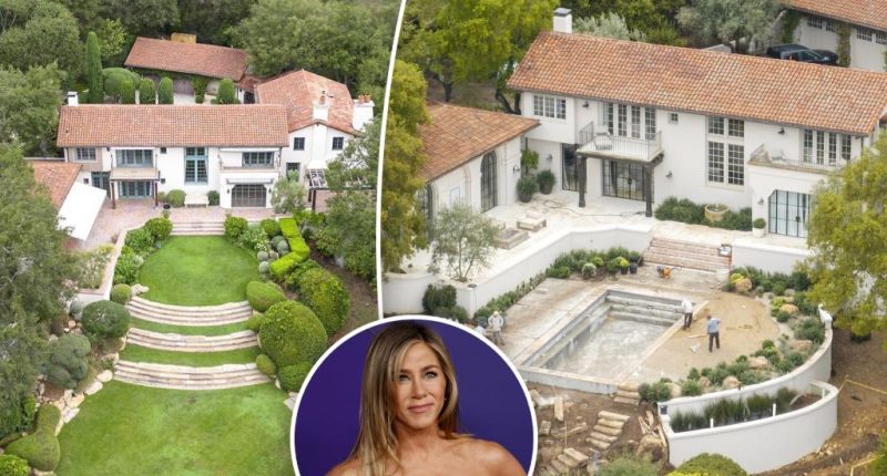 Jennifer Aniston puts finishing touches on $15M Montecito mansion