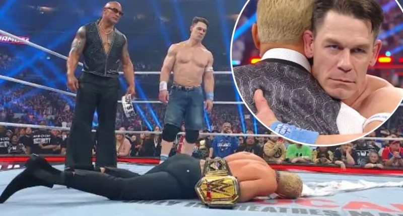 John Cena turns heel on Cody Rhodes at WWE Elimination Chamber