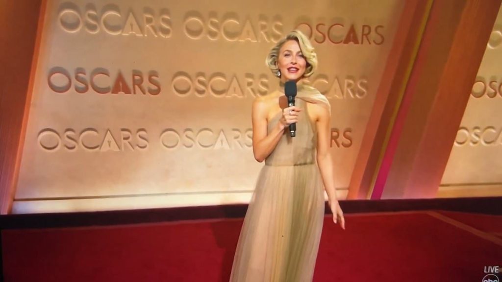 Julianne Hough mocked for 'land acknowledgement' at Oscars