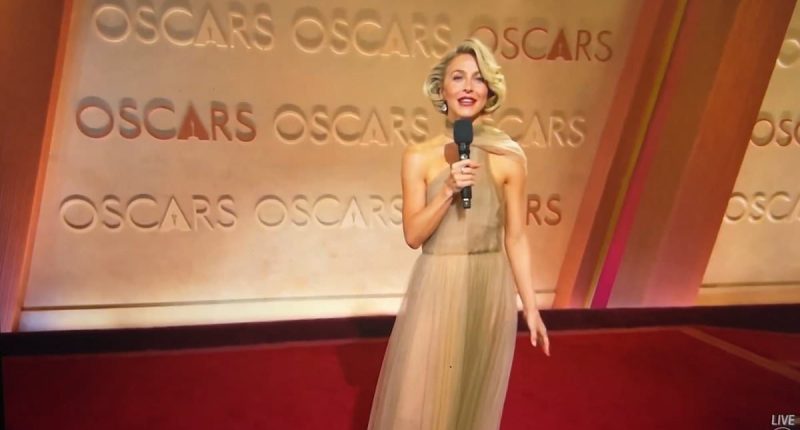 Julianne Hough mocked for 'land acknowledgement' at Oscars