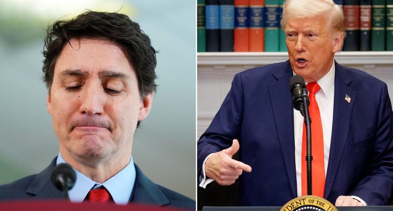 Justin Trudeau in tears after humiliating battle with Trump