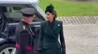 Kate meets Irish Guards at the St. Patrick Day's Parade