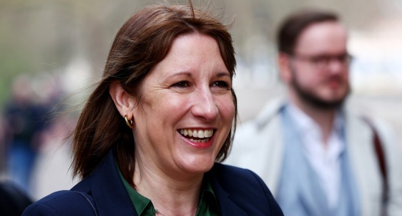 Rachel Reeves, British Chancellor of the Exchequer, smiling.