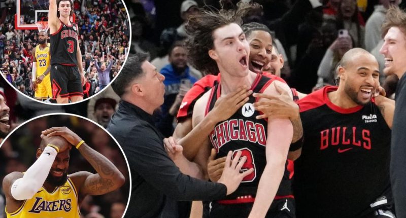 Lakers lose on insane Josh Giddey half-court shot