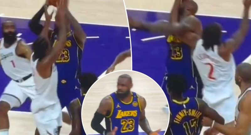 LeBron James fumes out at referees after controversial foul reversal