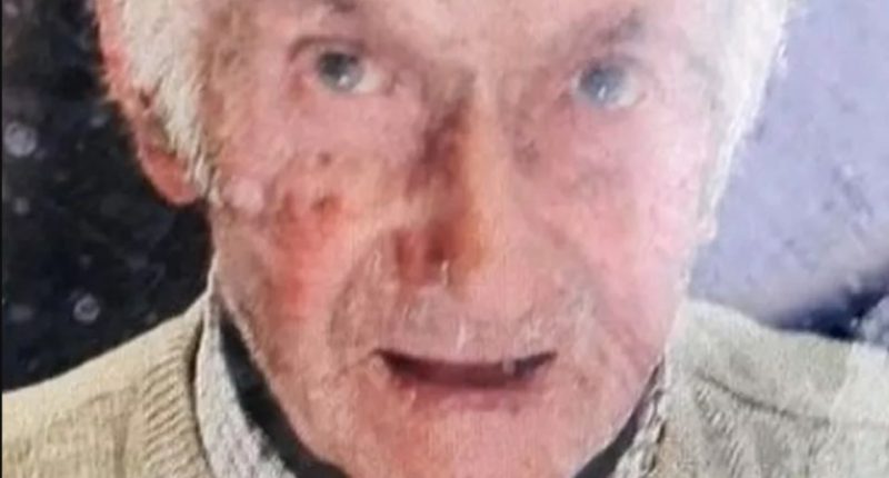 Photo of William Morris Jones, a 92-year-old man who died after becoming stuck in a bog.