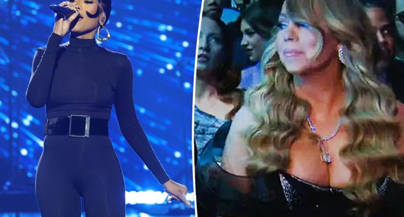 Mariah Carey goes viral for savage reaction to iHeartRadio Music Awards tribute