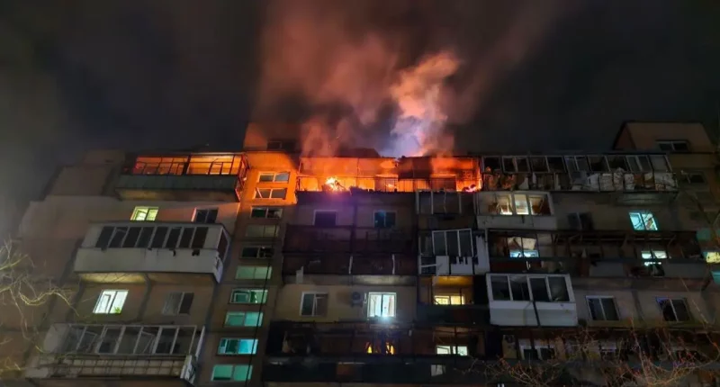 Massive Russian drone attack kills 7 in Ukraine ahead of US peace talks