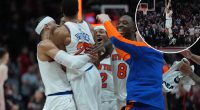 Mikal Bridges saves Knicks with OT buzzer-beater vs. Trail Blazers