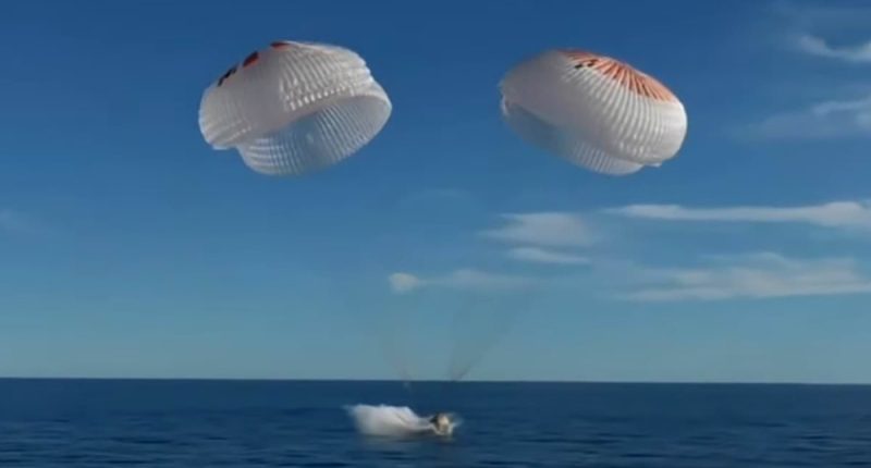 NASA astronauts finally splash down after nine months in space