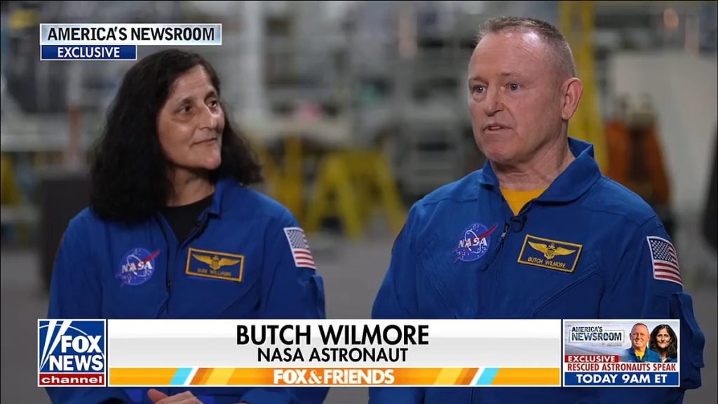 NASA astronauts speak out for the first time since returning to Earth