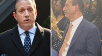 NYC Comptroller Brad Lander 'naps' at NAACP icon Hazel Dukes' funeral