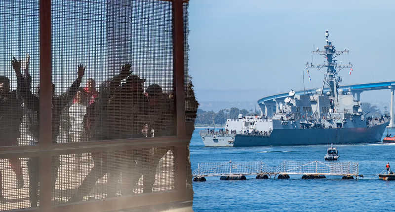 Navy deploys additional warship to curb illegal immigration, drug smuggling at the southern border