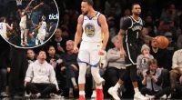Nets can't keep up with Steph Curry's 40 points in loss to Warriors
