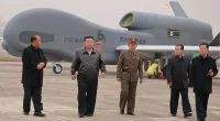 North Korea's Kim oversees test of AI-powered suicide drones