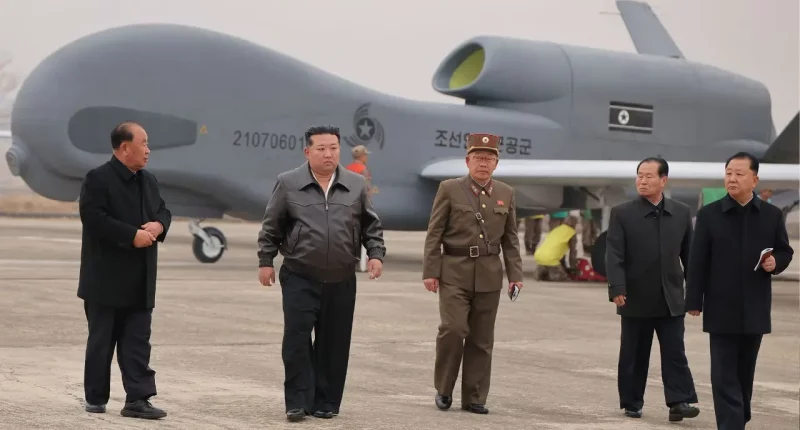 North Korea's Kim oversees test of AI-powered suicide drones