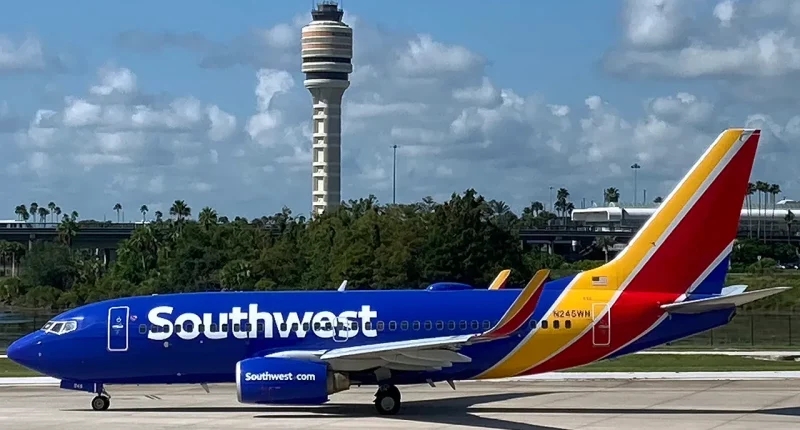 Orlando airport stops Southwest Airlines plane trying to take off from taxiway instead of runway