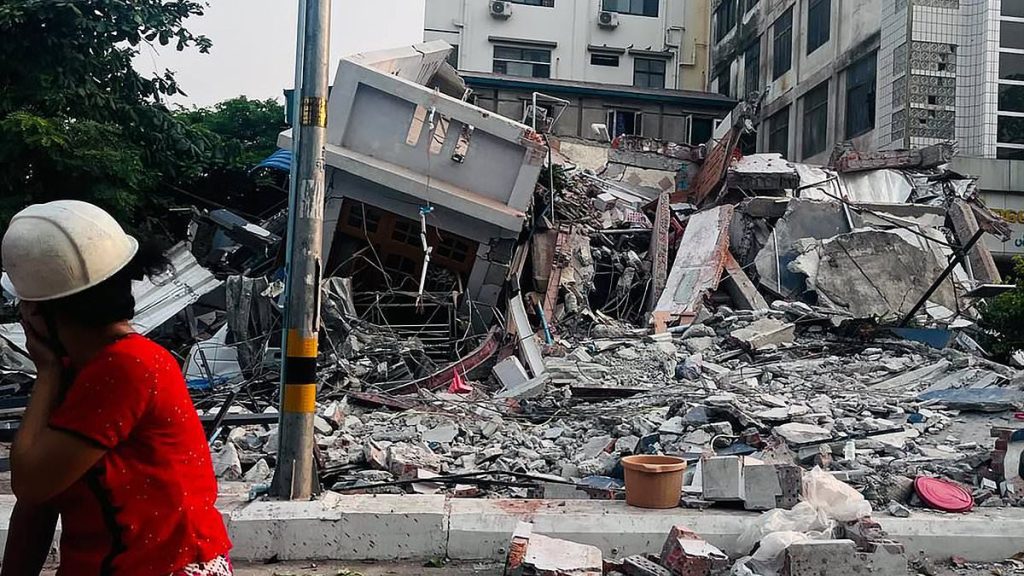 Over 150 confirmed dead in Thailand and Myanmar earthquake