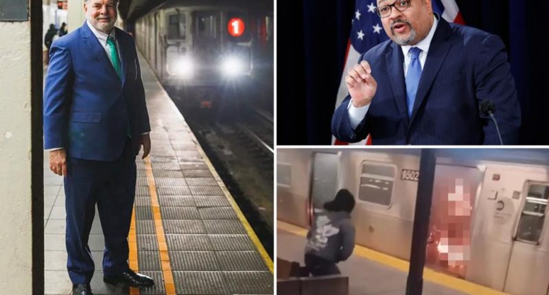 Patrick Timmins challenging Bragg in DA's race vows to get tough on NYC subway crime