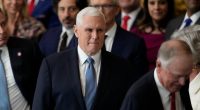 Pence congratulates Trump on 'strong' speech to Congress