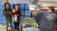 Pennsylvania couple Emily and Cole Martin swap their three-bedroom home to 19-acre farm with 68,000 chickens
