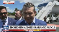 Pete Hegseth's reaction to top secret war plans revealed in group text