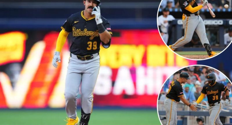 Pirates' Nick Gonzales fractures ankle during home run trot