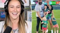 Pregnant Kylie Kelce hints at due date for fourth baby girl