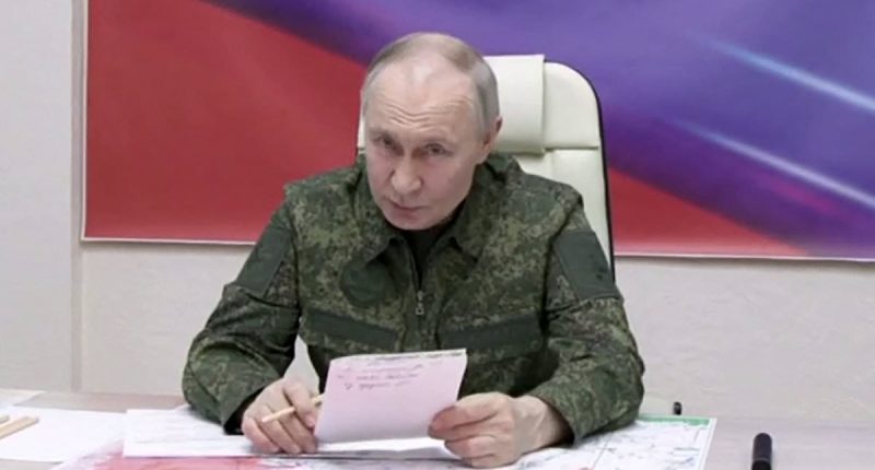 Putin's 'secret plan for Ukraine' revealed in uncovered in document