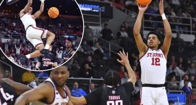 RJ Luis Jr.'s big night includes five 3-pointers in St. John's win