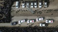 Red Cross: Israel killed 8 Palestinian medics in strikes on ambulances