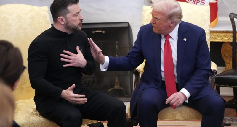 Russia says Zelensky's clash with Trump proves he must be forced to 'want peace'