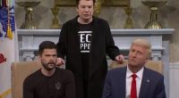 'SNL' Parodies Trump-Zelenskyy Oval Office Meeting With Help From Mike Myers As Elon Musk
