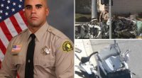 San Bernardino sheriff's deputy killed after police vehicle splits in two during car chase