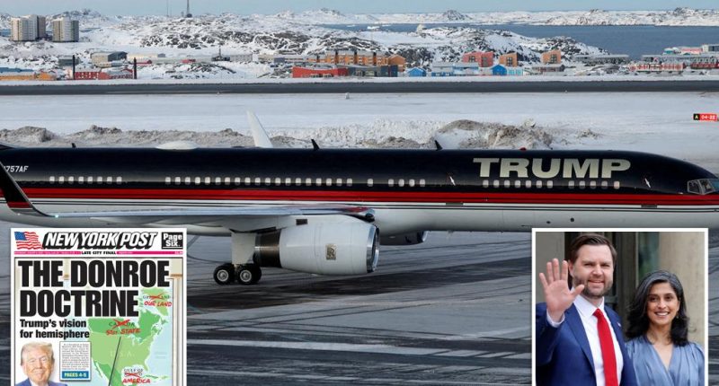 Second lady Usha Vance to visit Greenland as part of Trump push to acquire territory