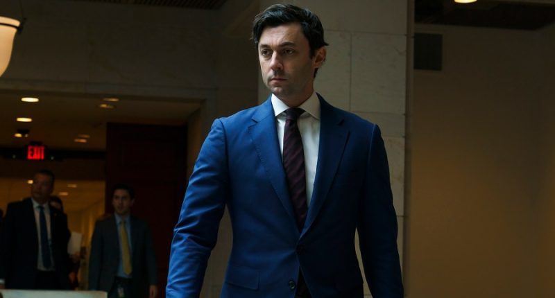 Senate GOP campaign arm targets Ossoff over vote against funding bill in digital ad